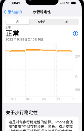 克什克腾iPhone手机维修如何在iPhone开启'步行稳定性通知'